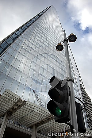 The shard view from bottom Editorial Stock Photo