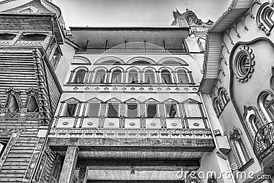 The iconic complex Izmailovskiy Kremlin in Moscow, Russia Stock Photo