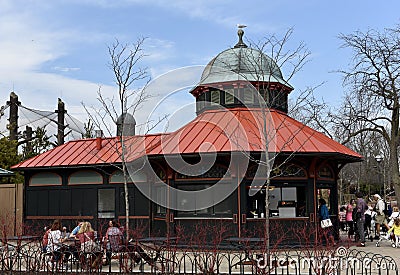 Iconic Landmark Cafe Editorial Stock Photo