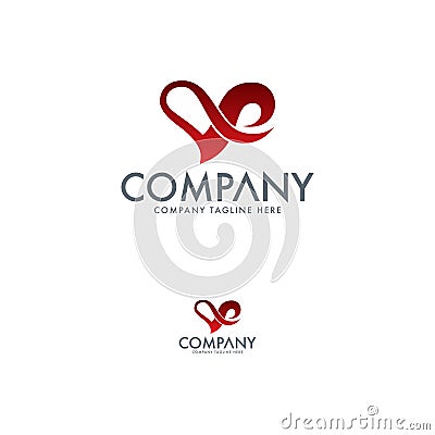 Letter V Logo Design Template Vector Illustration