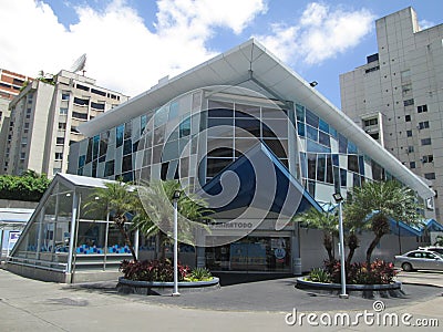 Iconic network of drugstore, called Farmatodo, in the east of the city of Caracas, Caracas, Venezuela Editorial Stock Photo