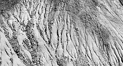 Black and White Sugarloaf Detail Stock Photo