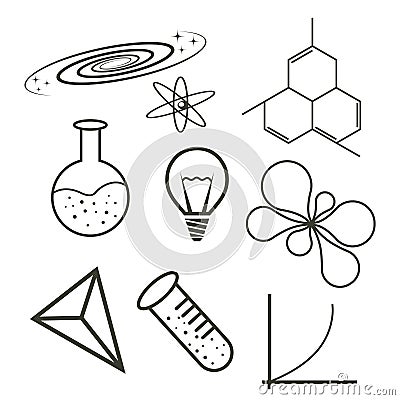 icons art cell Vector Illustration