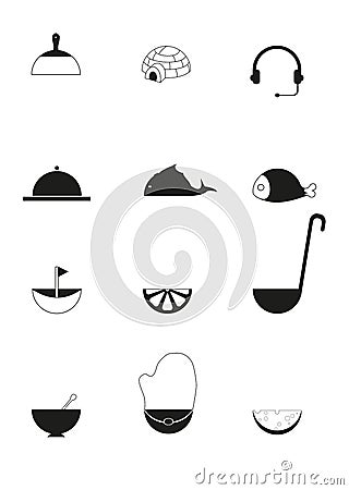 Icons Stock Photo