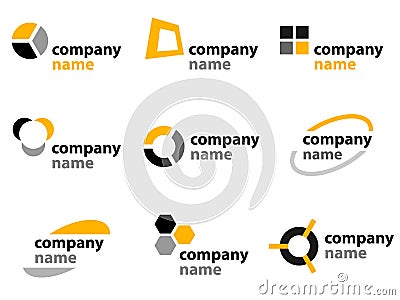 Icons and logo design elements Vector Illustration