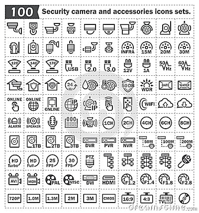 Icons Vector Illustration