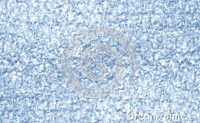 Icy texture. Heat insulation material. Stock Photo