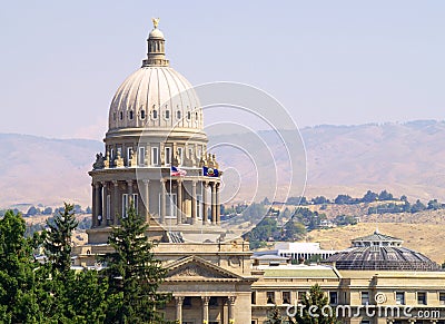 Idaho State Capitol Stock Photo