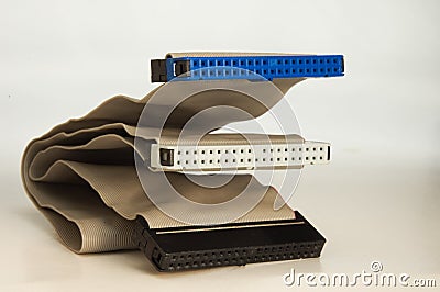 IDE cable Stock Photo