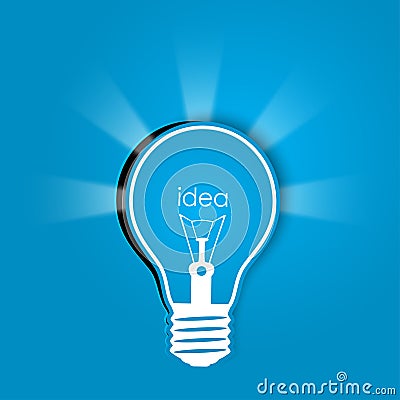 Idea background Vector Illustration