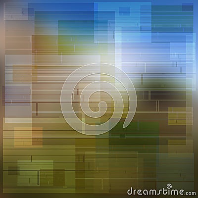 Idea background of multicolored squares and rectangles shadows Stock Photo