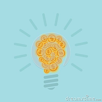 Idea business concept Vector Illustration