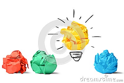 Idea and innovation concept Stock Photo