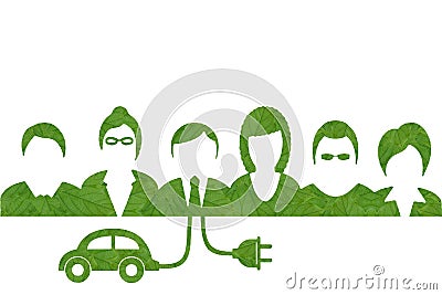 Idea from leaf. Stock Photo