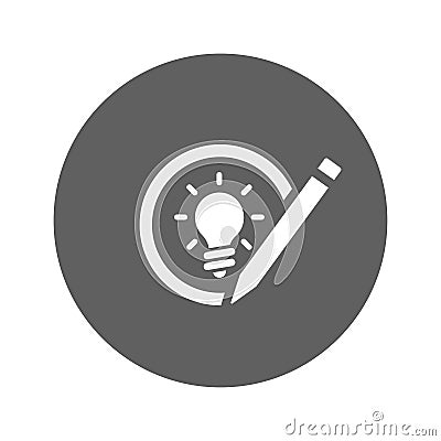 Idea Making icon. Line, outline design Vector Illustration