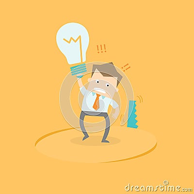 Idea stolen Vector Illustration