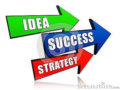 Idea, success, strategy Stock Photo