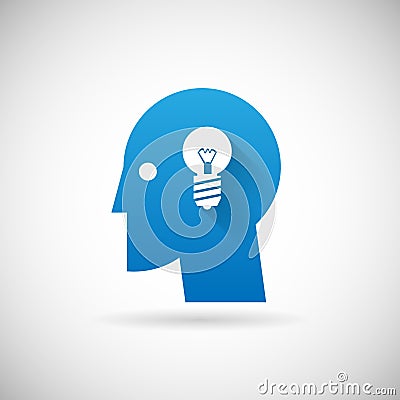 Idea Symbol Business Creativity Icon Design Vector Illustration