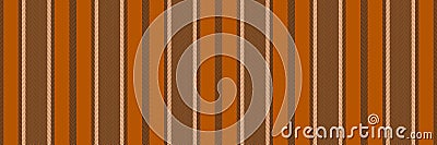 Idea vertical lines background, trade seamless pattern vector. Group fabric stripe texture textile in orange and dark colors Vector Illustration