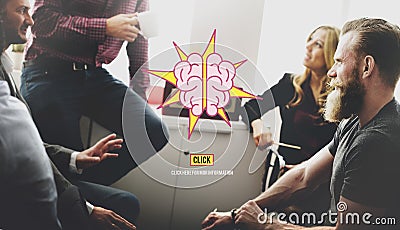 Ideas Brainstorming Vision Innovation Think Big Concept Stock Photo