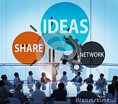 Ideas Innovation Creativity Knowledge Inspiration Vision Concept Stock Photo