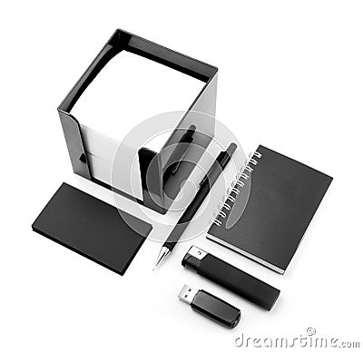 identity design, corporate templates, company style, set of office stationery. Stock Photo