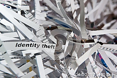 Identity theft Stock Photo