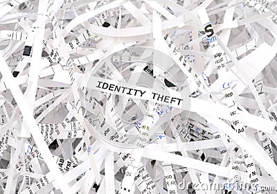 Identity theft Stock Photo