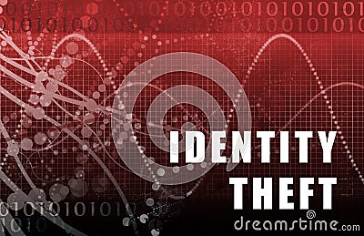 Identity Theft Abstract Stock Photo