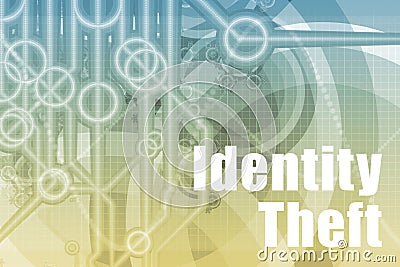 Identity Theft Abstract Stock Photo