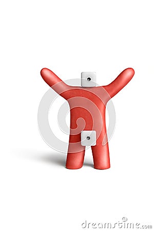 Idiot-impotent(naive) Stock Photo