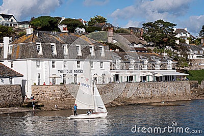 The Idle Rocks St Mawes Editorial Stock Photo