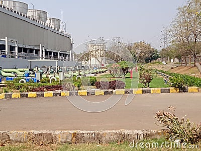 Industrial area Stock Photo