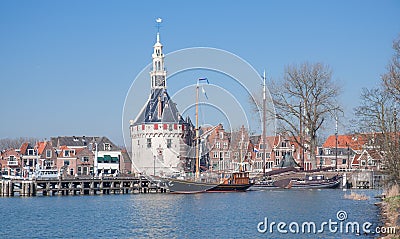 Hoorn,Ijsselmeer,Netherlands Stock Photo