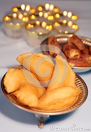 Iftar sweets Stock Photo