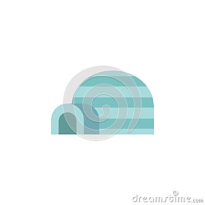 Igloo color icon. Elements of winter wonderland multi colored icons. Premium quality graphic design icon Stock Photo