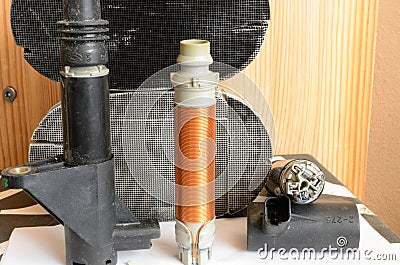 Ignition coil Stock Photo