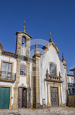 Igreja da Misericordia in Ponte da Barca Stock Photo
