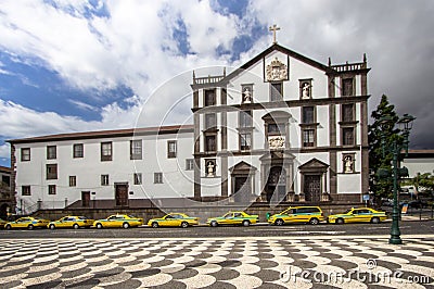 Igreja do Colegio Church, Funchal, Madeira Stock Photo