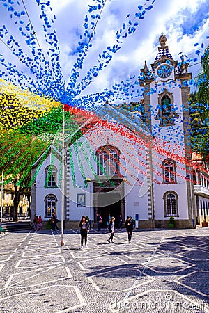 Igreja Matriz de Sao Bento Church Editorial Stock Photo