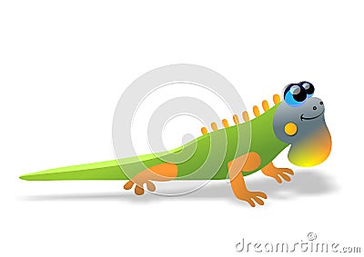 Iguana Vector Illustration