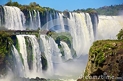 Iguazu Falls Stock Photo