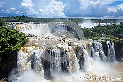 Iguazu falls Stock Photo