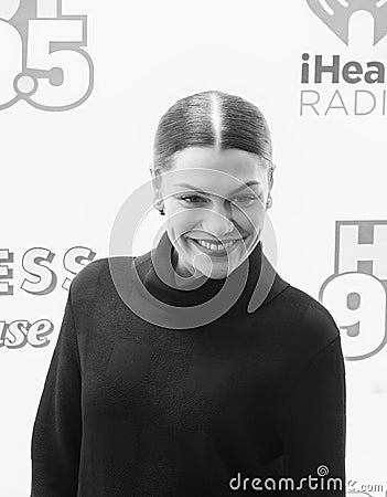 Jessie J in concert at IHeart Radio Jingle Ball Editorial Stock Photo