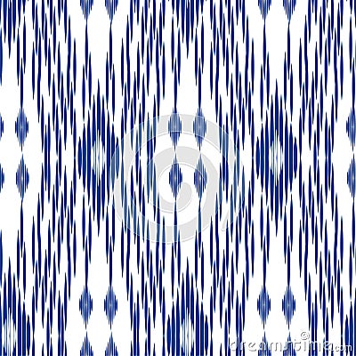 Ikat Ogee Background Stock Photo