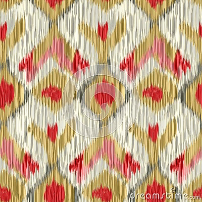 Ikat Pattern Stock Photo