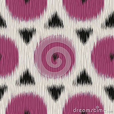 Ikat Pattern Vector Illustration