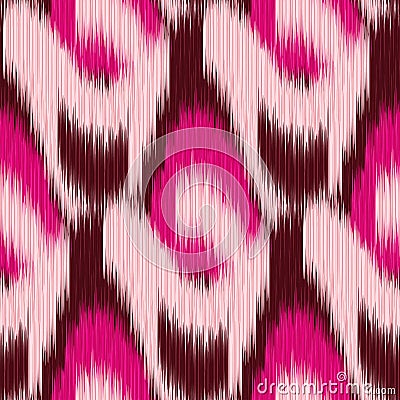 Ikat Pattern Vector Illustration