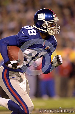 Ike Hilliard, Super Bowl XXXV Editorial Stock Photo