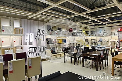 Ikea furniture store Editorial Stock Photo